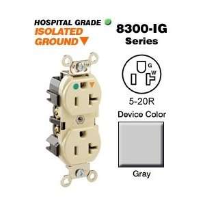 Leviton 8300 IGG Duplex Receptacle Isolated Ground Hospital Grade 5 