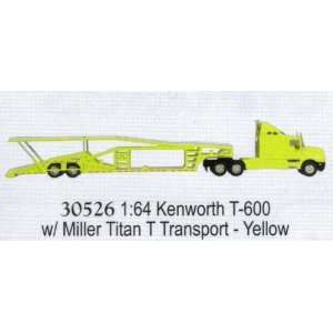   Kenworth T 600 Car Transporter Truck Diecast Collectible Toys & Games