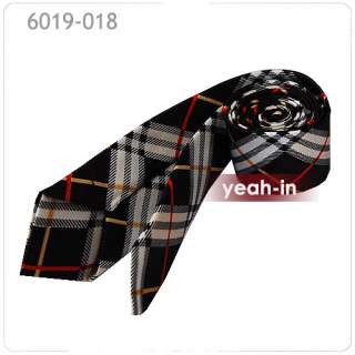 NEW MENS Super narrow Skinny Neckties Ties tie 6019  