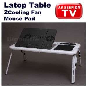 Notebook Laptop PC Table USB Cooler Cooling PAD 2 Fans  