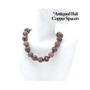  Kaden Collection Retired Large Bead Necklace with Sterling 