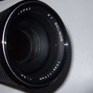Soligor C/D 70 220mm F3.5 Lens for Minolta camera MC/MD  