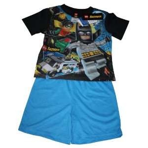 Batman Lego Toddler T shirt & Pants Set Sleepwear Set Size 8