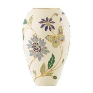  Lenox Botanical Butterfly Medium Vase