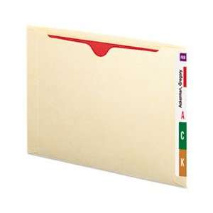   End Tab Flat File Jacket, Letter, Manila, 50/Box