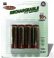 Pack AA Rechargeable NiMH Batteries   SAFT/AAH4 AGAIN 076097564442 
