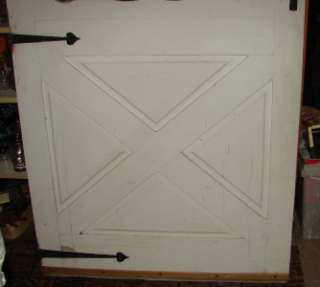 Antique Barn Door Solid Wood Screen Storm Door  