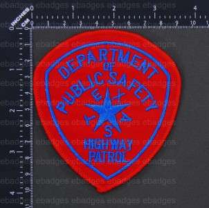 B742 TEXAS DPS HIGHWAY PATROL POLICE ARM PATCHES  