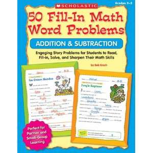  50 Fill In Math Word Problems