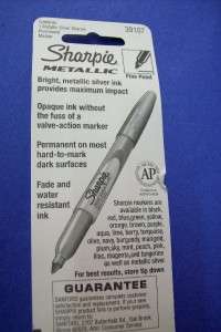 Sharpie Silver Metallic Ink Permanent Marker 39107  