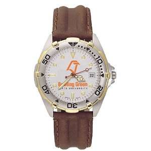  Bowling Green State Falcons Mens All Star Watch w/Leather 