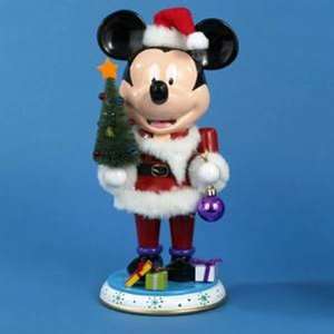  Mickey Mouse Crafted Wooden Christmas Nutcracker #DN0104 Home