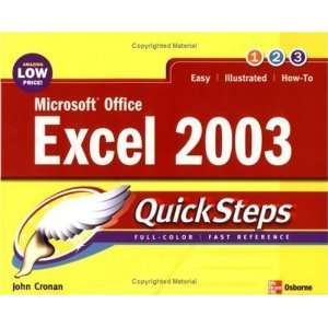  Microsoft Office Excel 2003 QuickSteps  N/A  Books