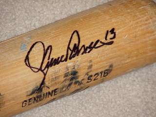 Lance Parrish H&B Game Used Signed Bat 1984 Detroit Tigers  