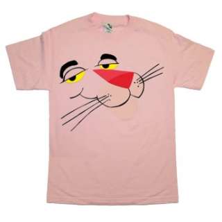 The Pink Panther Face Costume Cartoon TV Show T Shirt Officially 