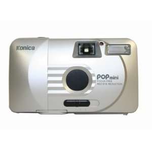  Konica POP mini 35mm Film Camera Silver