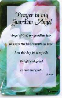 PRAYER TO MY GUARDIAN ANGEL Wallet/Prayer Card  