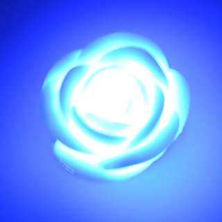New Changing 7 Color LED Rose Floating Flower Candle light  