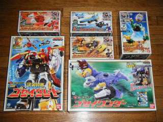 Power Rangers Goseiger GOSEI MEGAZORD Complete set Japan BANDAI Rare 