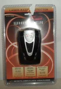 Whistler XTR 558 Laser Radar Detector with red text NEW  