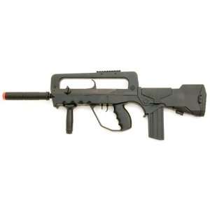 Double Eagle FAMAS French Assault Rifle FPS 200, Silencer Airsoft Gun 