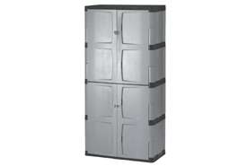 Rubbermaid Plastic Storage Cabinet 36x18x72  