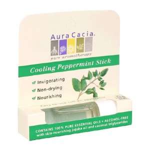  Aura Cacia Peppermint Stick, Cooling, 0.29 Ounces Beauty