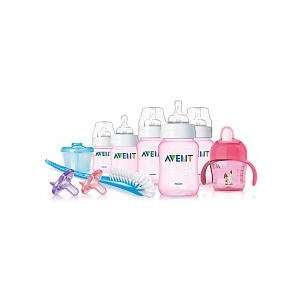  Philips AVENT Exclusive Baby Feeding Gift Set   Pink Baby