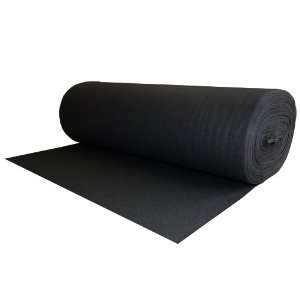 100% Wool Felt Black 1.2 MM Thick X 63 Inches Wide X 4 Yards Long 