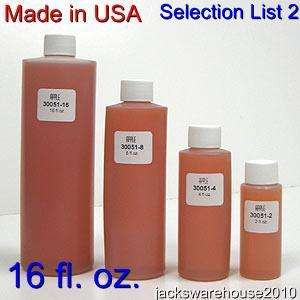 Single 16 fl. oz. Premium Fragrance Oil Selection List 2