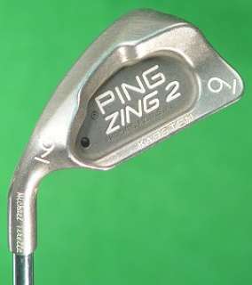 LH Ping Zing 2 Black Dot Single 9 Iron JZ Steel  