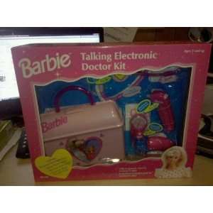   VINTAGE   Barbie Talking Electronic Doctor Kit Playset Toys & Games