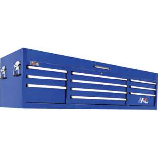 Homak H2PRO 72in 10 Drawer Top Tool Chest Blue BL02010720  
