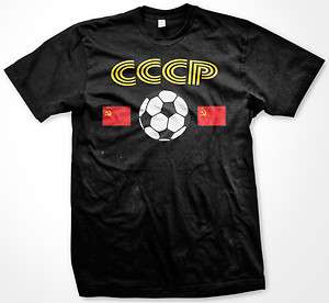 CCCP Soviet Union Flag World Cup Soccer Ball Olympics Sports Retro 