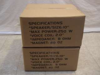   Woofers Guitar Speakers.8 ohm.PA.DJ.Pro Audio.8.Replacement Driver.Ten