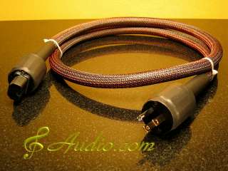 Professional Audio Triple Screen Power Cable  Tube Amp  