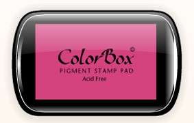 ColorBox PIGMENT INK Stamp Pad Color Box PINK  