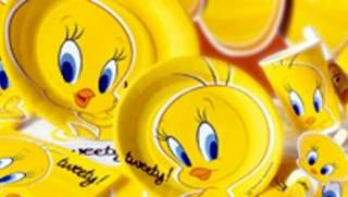 Tweety Pie Birthday Party Tableware ALL Items Listed  