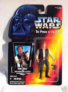 HAN SOLO ACTION FIGURE KENNER STAR WARS NIB CARDED  
