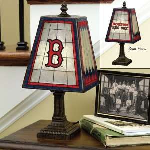  Boston Red Sox Glass Table 14 Lamp