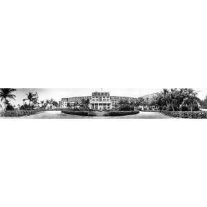  PANORAMA OF ROYAL PALM HOTEL F.E.C. RAILWAY MIAMI FLORIDA 