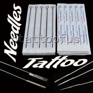 Tattoo Supplies 50 pcs 5RL Sterile Tattoo Needles Round Liner  