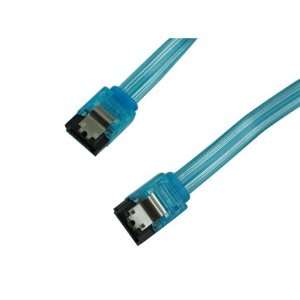  (Pack of 10) OKGear 36 in SATA 3 Cable UV Blue Straight to 