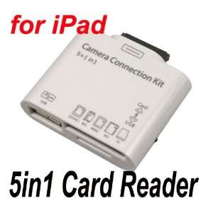   Kit Reader USB Card SD For Apple iPad 2 White