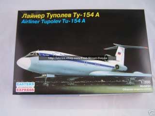   144 14405 Tupolev Tu 154 Soviet Jet airliner avión de línea  