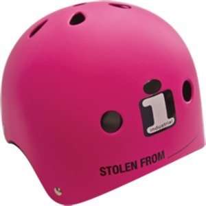   Industrial RENTAL Neon Pink Large Skateboard Helmet: Sports & Outdoors