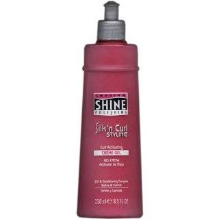  Smooth N Shine Silk N Curl Activating Creme Gel 8 Oz 