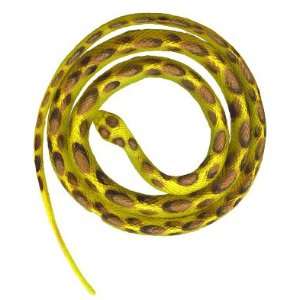    Rubber 5 Feet Yellow Prop Halloween Decoration Snake Toys & Games