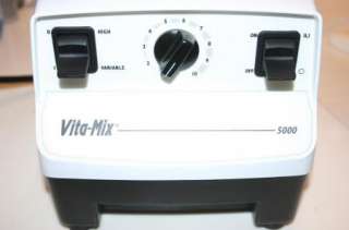 VitaMix Vita Mix 5000 Model VM0103 Blender Mixer Variable Speed Base 