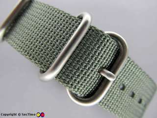 Nylon Watch Strap NATO G10 Strong Grey 22mm  